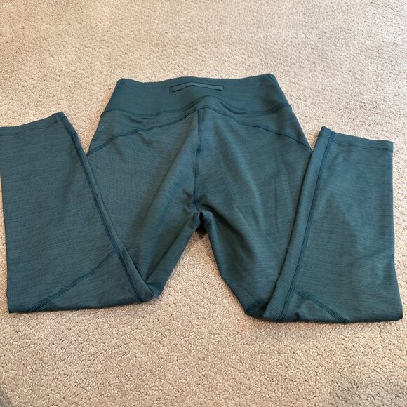 Outdoor Voices Leggings TechSweat Core 3/4 High Rise Evergreen Gym Yoga MEDIUM - Picture 11 of 12